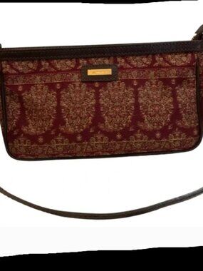 Etro jacquard paisley rare fabric textile bag